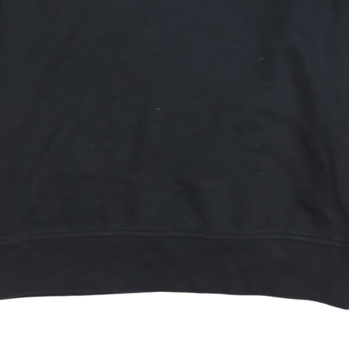Tommy Hilfiger Men's Black XS Pullover Hoodie Embroidered Logo