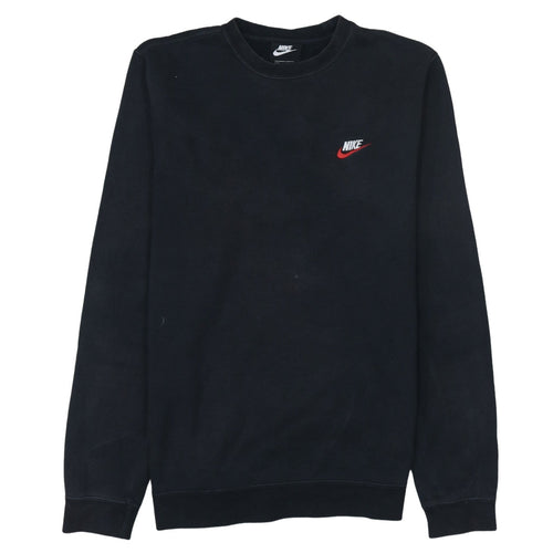 Nike Men's Black Crew Neck Pullover Sweatshirt M