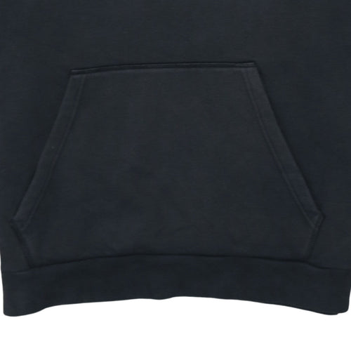 Adidas Men's Black Pullover Hoodie L Sports Fleece Sweatshirt
