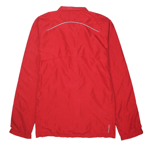 Adidas Men’s Red Windbreaker Jacket L ClimaProof Lightweight Sports