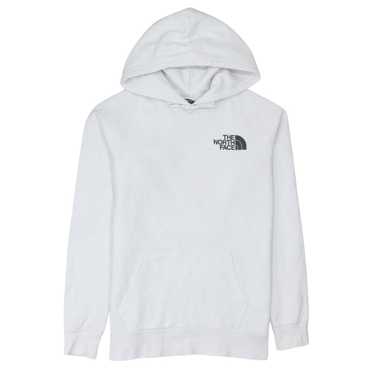 The North Face Women's White Pullover Hoodie M Cotton Blend