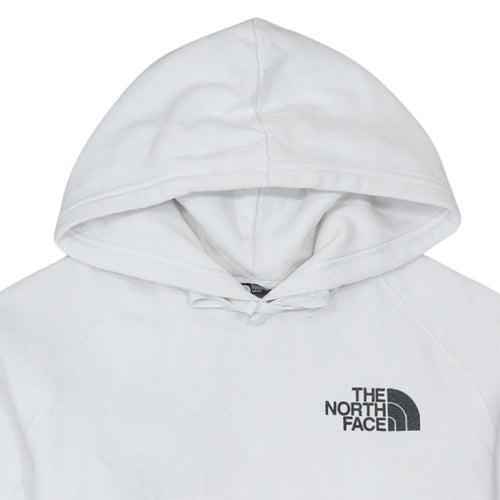 The North Face Women's White Pullover Hoodie M Cotton Blend