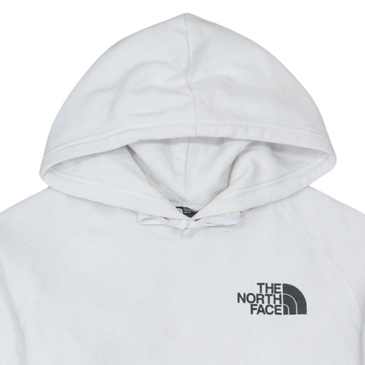 The North Face Women's White Pullover Hoodie M Cotton Blend