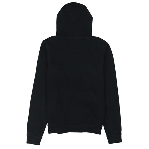 Puma Women's Black Hoodie Size 12 Pullover Logo Sweatshirt