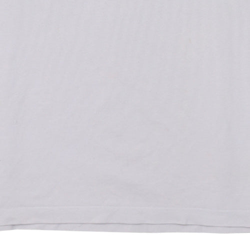 Lacoste Men's White Regular Fit Cotton Polo Shirt Size M