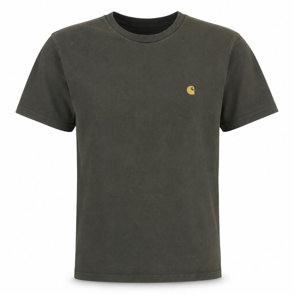 Carhartt Men's Green XS S/S Chase Cotton Crew Neck T-Shirt
