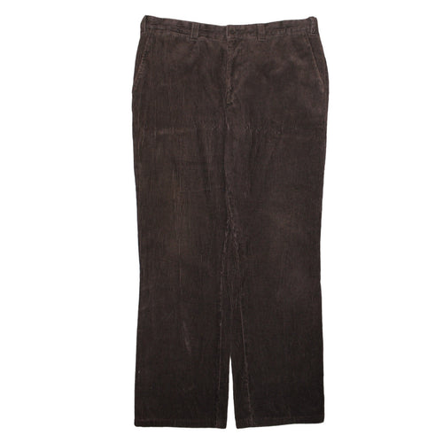 Tommy Hilfiger Men's Brown Corduroy Chino Trousers 36/34