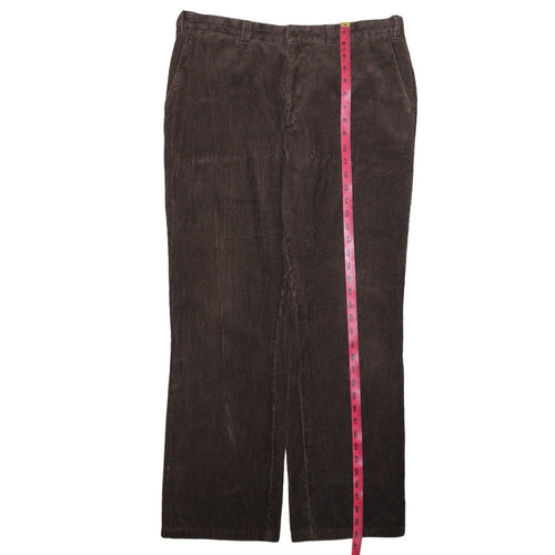 Tommy Hilfiger Men's Brown Corduroy Chino Trousers 36/34