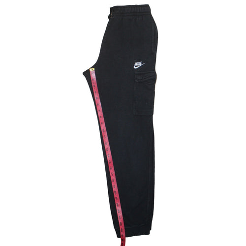 Nike Boys Black XL Jogger Activewear Trousers Fleece Pockets Drawstring