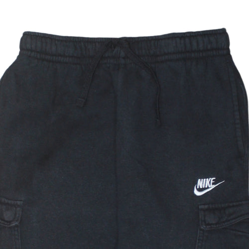 Nike Boys Black XL Jogger Activewear Trousers Fleece Pockets Drawstring