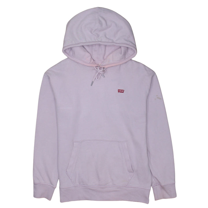 Levi's Men's Pink XS Pullover Hoodie with Logo