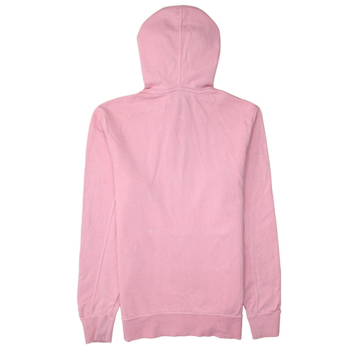 Calvin Klein Jeans Womens Pink Pullover Hoodie Small Cotton