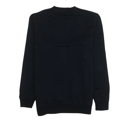 Hugo Boss Men's Black Regular Fit Logo Sweatshirt Size L