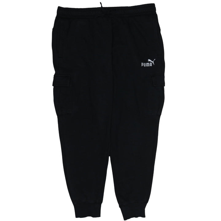 Puma Men's Black XL Cargo Jogger Sweatpants Activewear Trousers