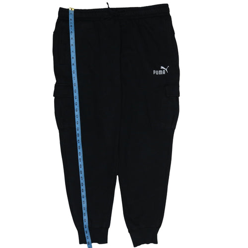 Puma Men's Black XL Cargo Jogger Sweatpants Activewear Trousers