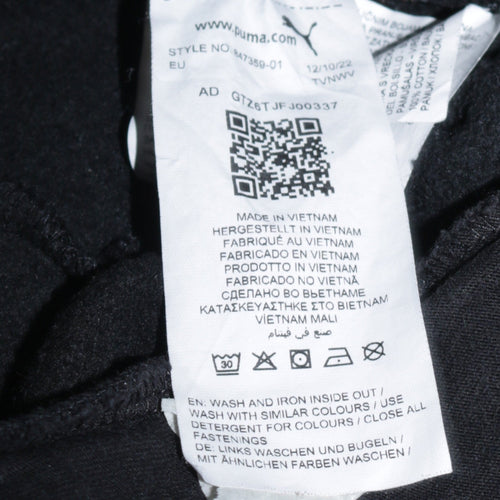 Puma Men's Black XL Cargo Jogger Sweatpants Activewear Trousers