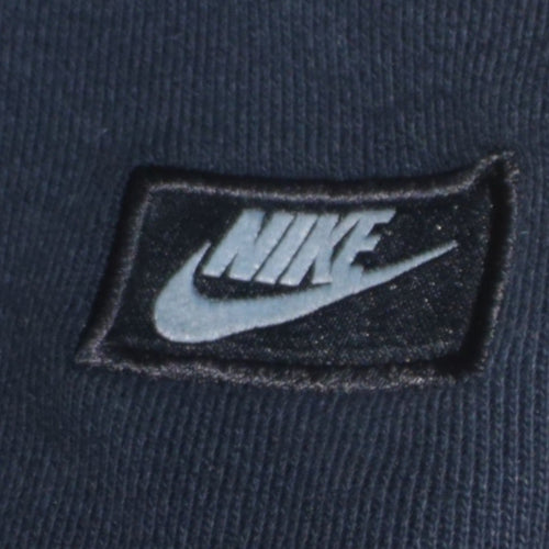 Nike Men's Black Small 1/2 Zip Hooded Fleece Sweatshirt
