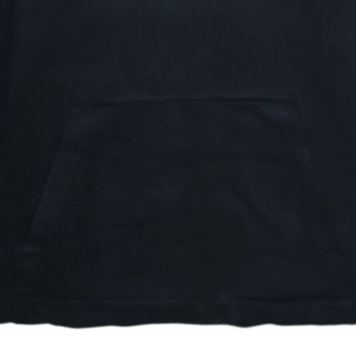 Nike Men's Black Small 1/2 Zip Hooded Fleece Sweatshirt