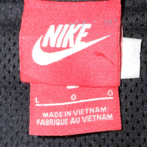 Nike Air Max Men's Black Full Zip Hoodie Size L