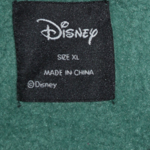 Disney Primark Women Green Mickey Mouse Sweatshirt XL Relaxed Fit