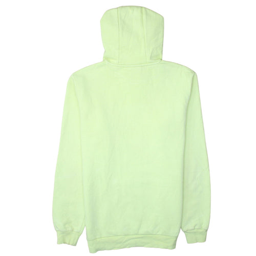 adidas Men's Yellow Small Pullover Hoodie Sweatshirt Regular Fit