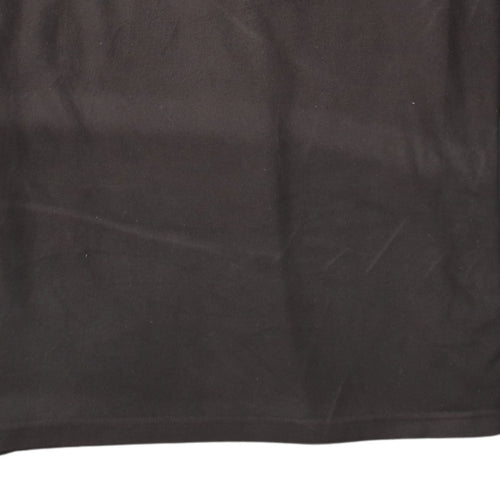 The North Face Men’s Brown Fleece 1/4 Zip Pullover Sweatshirt M