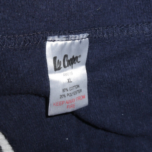 Lee Cooper Men's Blue XL Pullover Hoodie Vintage Style