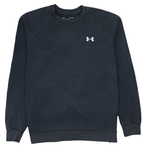 Under Armour Men's Black Medium Pullover Crew Neck Sweatshirt