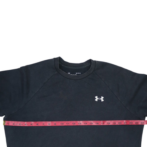 Under Armour Men's Black Medium Pullover Crew Neck Sweatshirt