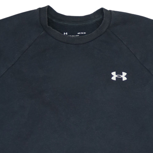 Under Armour Men's Black Medium Pullover Crew Neck Sweatshirt