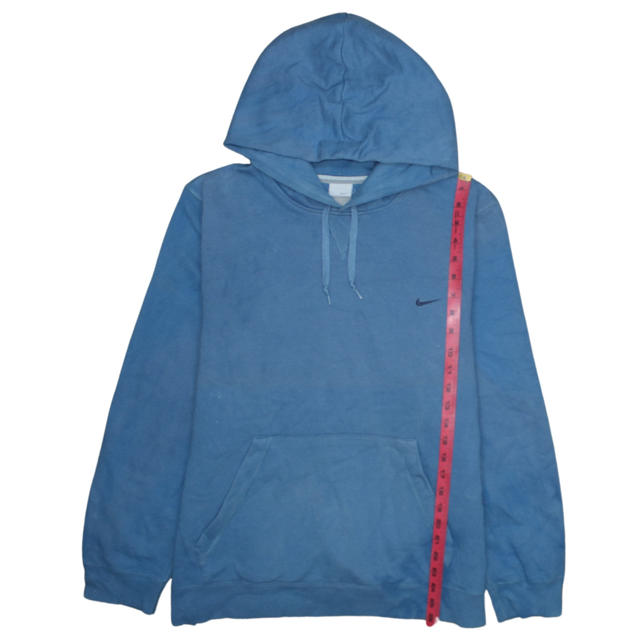 Nike Men's Blue Pullover Hoodie Medium Regular Fit Sportswear