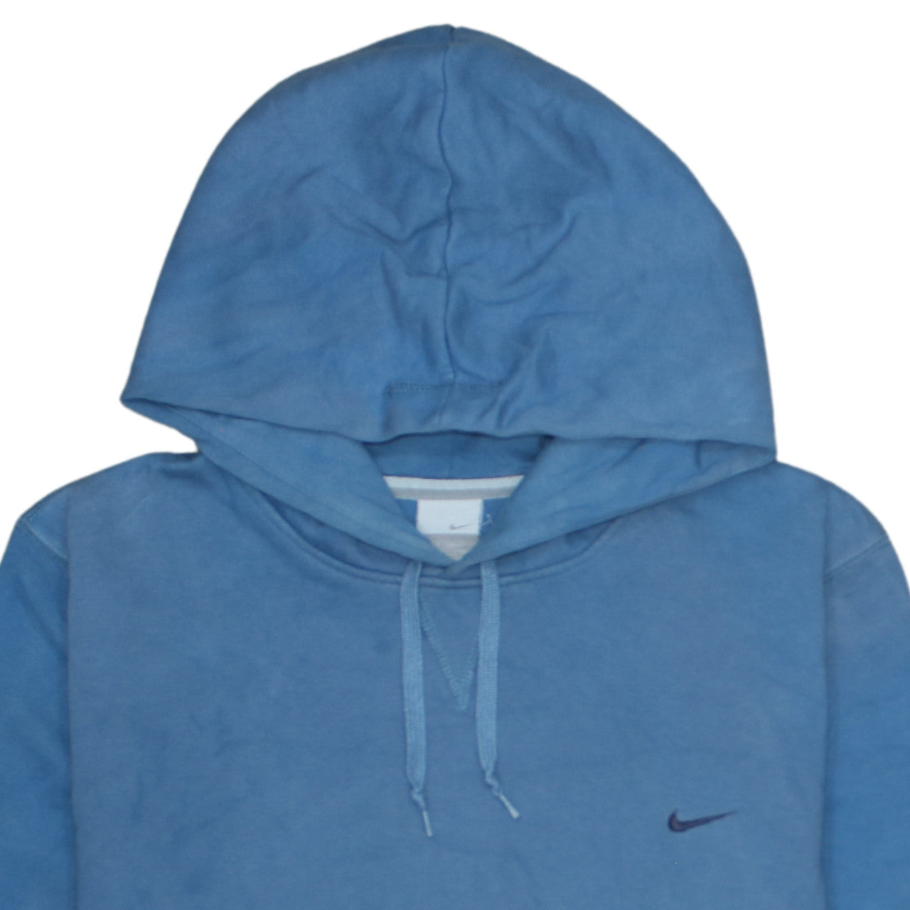 Nike Men's Blue Pullover Hoodie Medium Regular Fit Sportswear