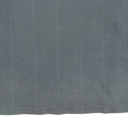 Adidas Men's Grey V-Neck Long Sleeve Pullover Sweatshirt M