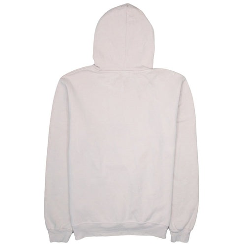 Adidas Men's Pink Pullover Hoodie Size M Graphic Logo Sweatshirt