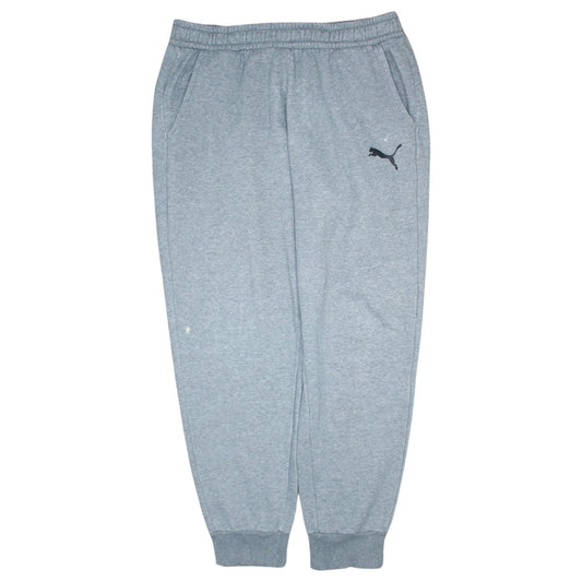 Puma Men's Grey Jogger Sweatpants L Activewear Trousers
