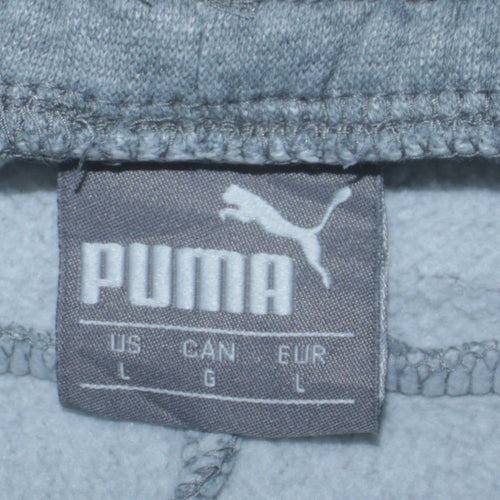Puma Men's Grey Jogger Sweatpants L Activewear Trousers