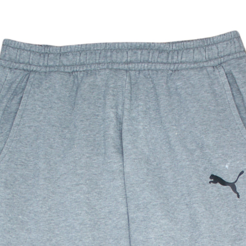 Puma Men's Grey Jogger Sweatpants L Activewear Trousers