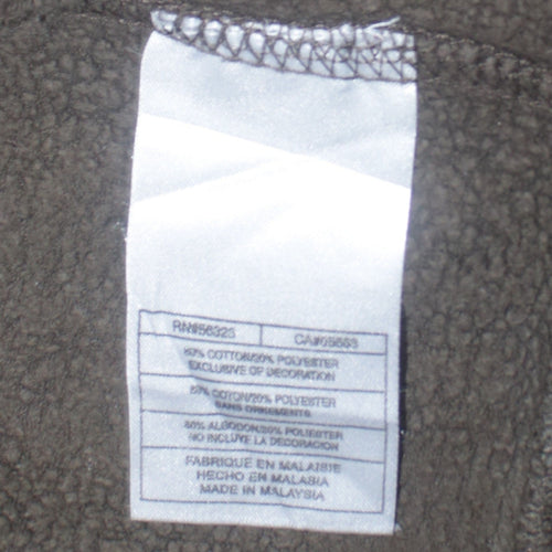 Nike Womens Green Full Zip Hoodie L Fleece Cotton Blend Casual