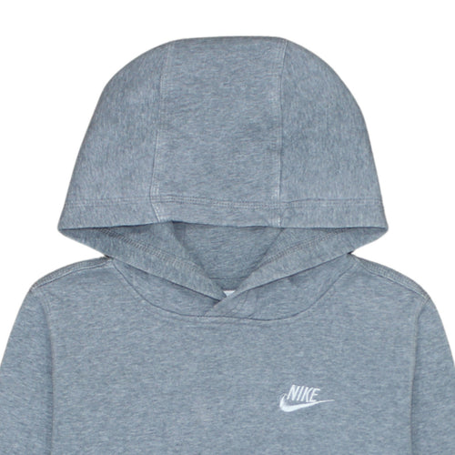 Nike Boys Grey Hoodie L 147-158cm Pullover Fleece Kangaroo Pocket