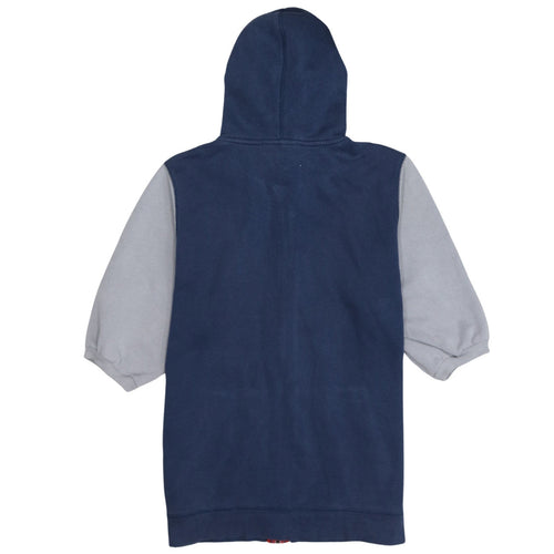 Under Armour Men Blue Full Zip Hoodie S Sports Training Fleece