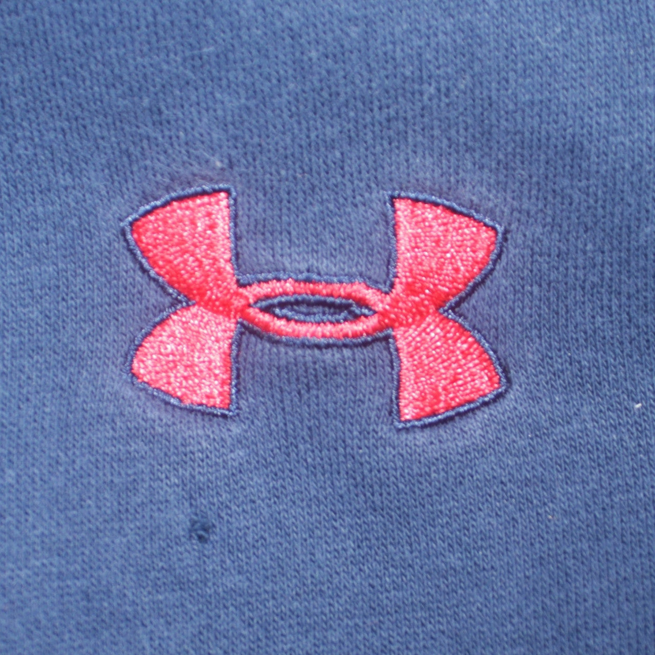 Under Armour Men Blue Full Zip Hoodie S Sports Training Fleece