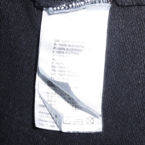 The North Face Men's Black Pullover Hoodie Size S Logo Outdoor Cotton