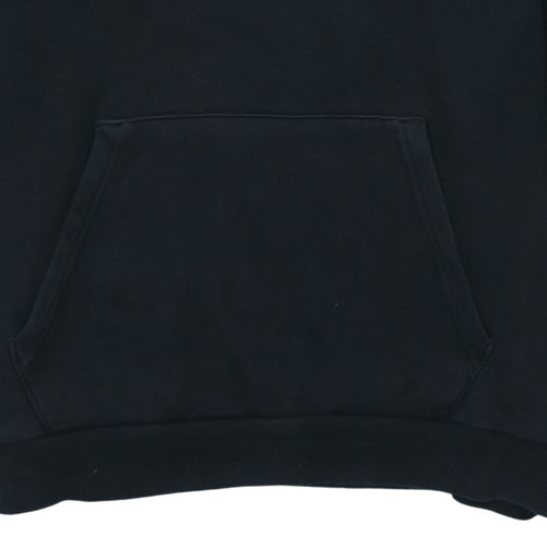 Puma Men's Black Pullover Hoodie Size S Logo Fleece Sweatshirt