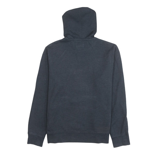 Champion Men's Blue Pullover Hoodie Medium Embroidered Logo
