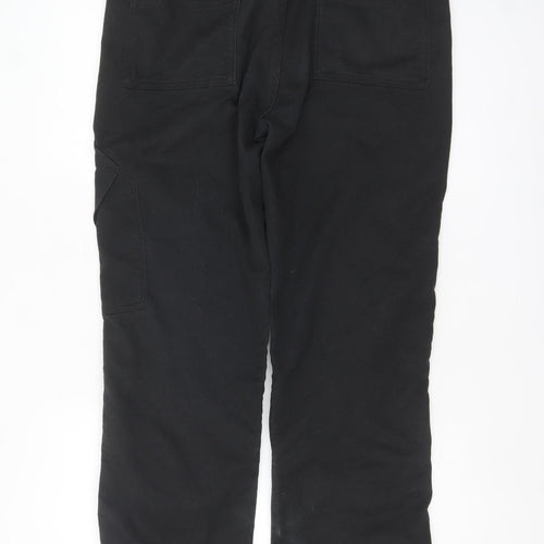 Dickies Men’s Black Cargo Work Trousers W32 L30 Cotton Blend