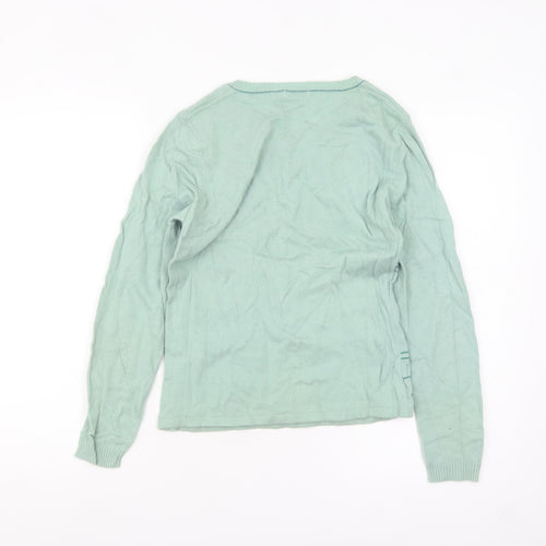 Marks and Spencer Women Green Medium Pullover Jumper