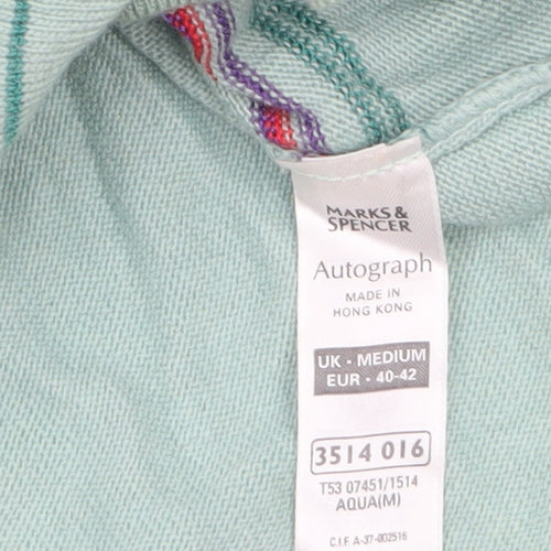 Marks and Spencer Women Green Medium Pullover Jumper