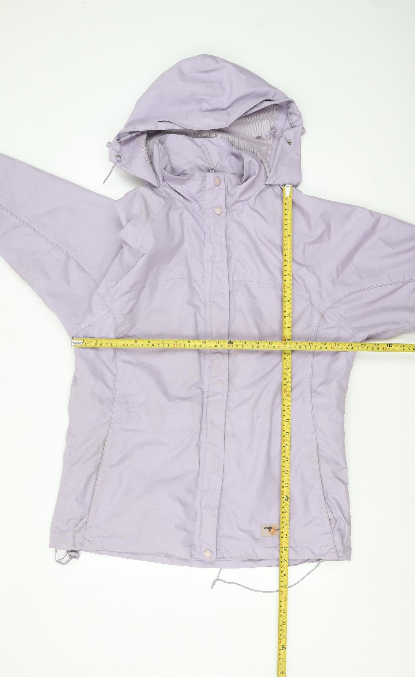 Arctic Storm Women’s Purple Waterproof Hooded Rain Jacket L
