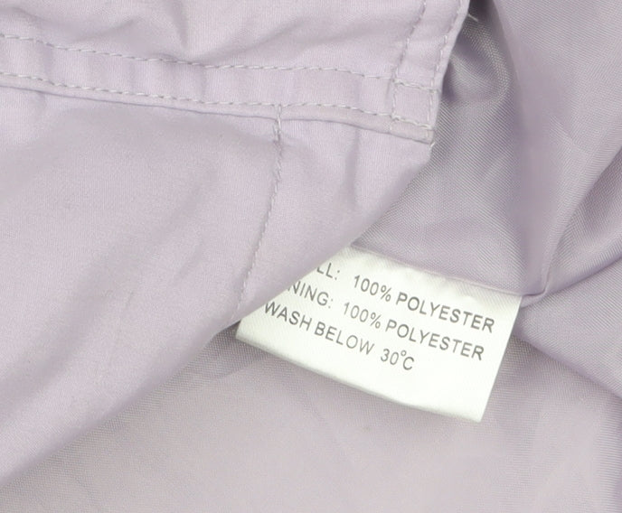 Arctic Storm Women’s Purple Waterproof Hooded Rain Jacket L