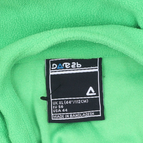 Dare 2b Men's Green XL Fleece 1/4 Zip Pullover Sweatshirt